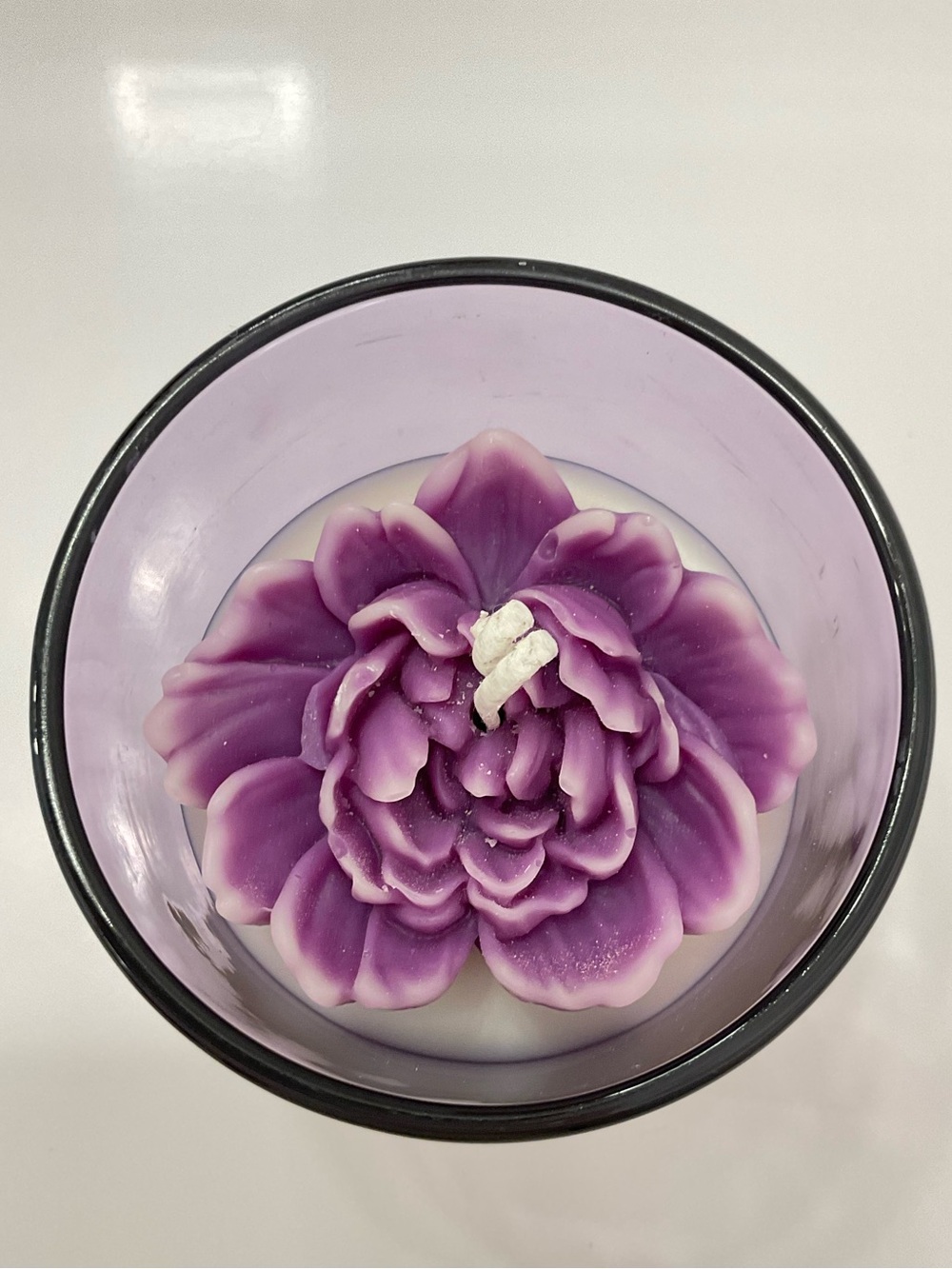 🕯️🌊🌸Handmade scented Candle in small Glass Jar